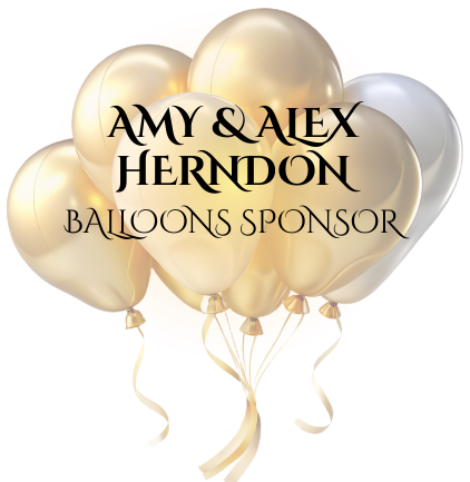 Ms. Amy and Alex Herndon balloon